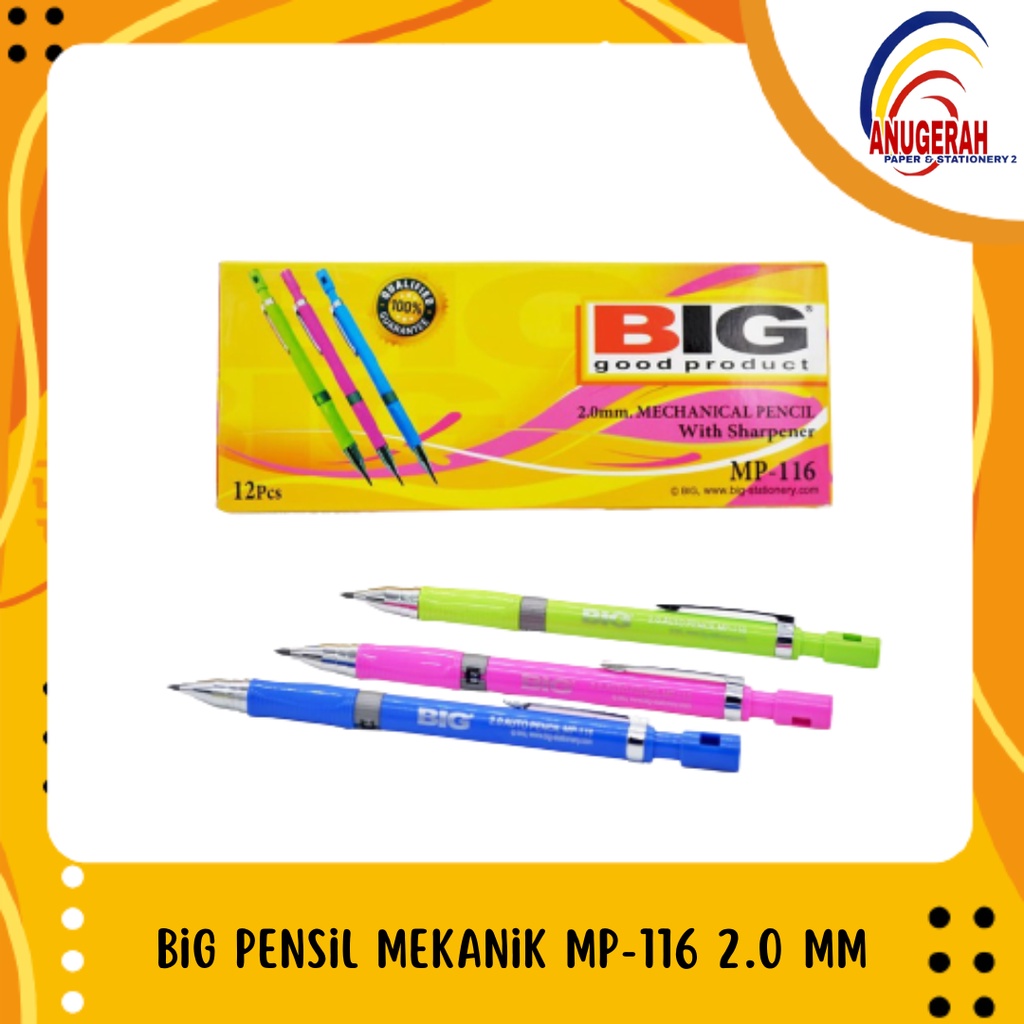 

BIG PENSIL MEKANIK MP-116 2.0 MM (PCS)
