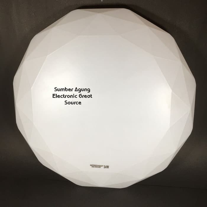 Ceiling Lamp 24W Bentuk Diamond Berlian Mitsuyama MS9924D 9924 Panel L