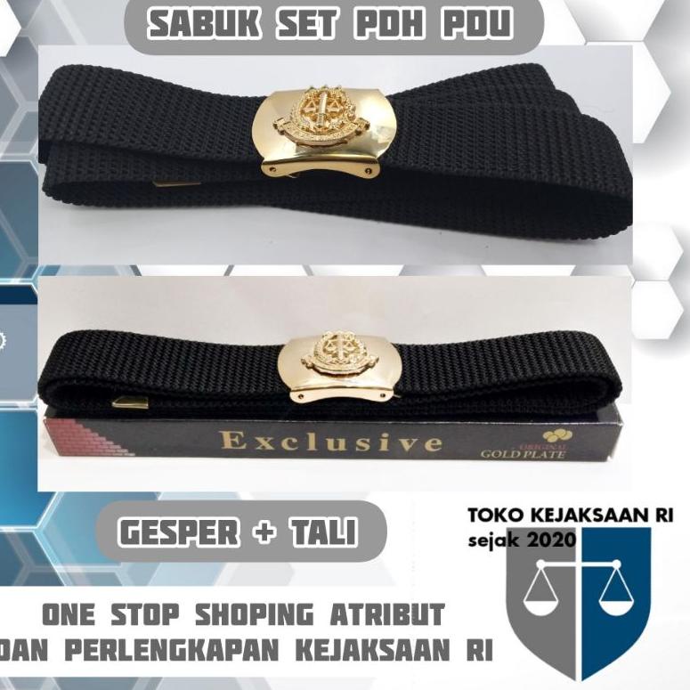 Sabuk Pdh Gesper Kejaksaan Polos Bac Atribut - CXR.15Jl22ᵀ