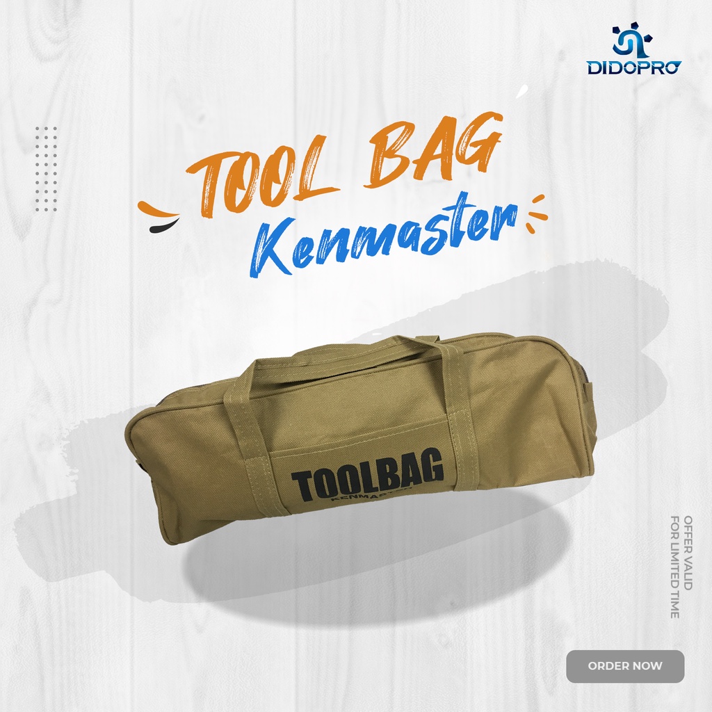 Kenmaster Toolbag Tool Bag Tas Tools Perkakas Kunci Spare Part