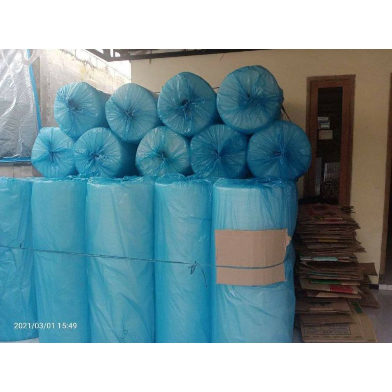 

125x50cm Bubble Wrap Bungkus Biru Tebel Tebal Plastik Gelembung Plastik Udara Packing