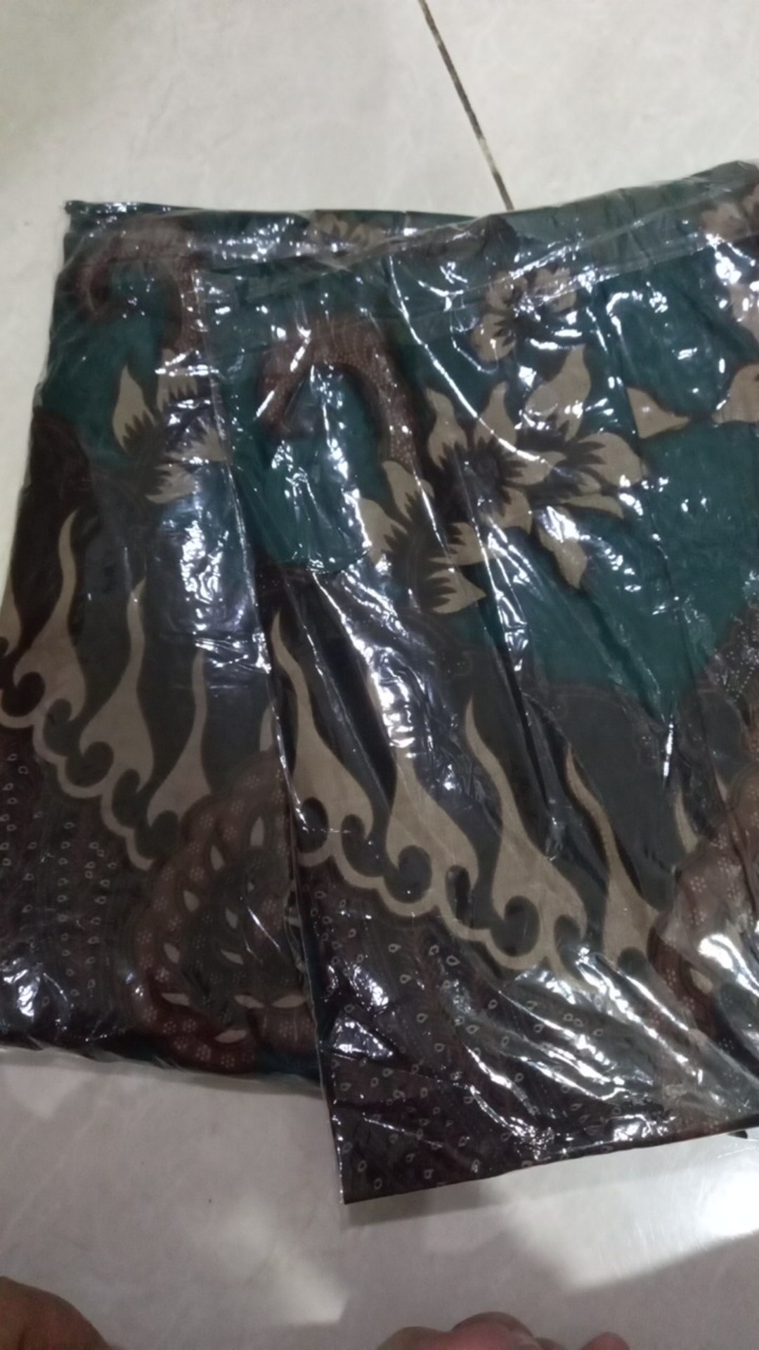 M, L, Xl, Xxl, Kemeja Batik Pria Lengan Pendek Jumbo Baju Batik Pria