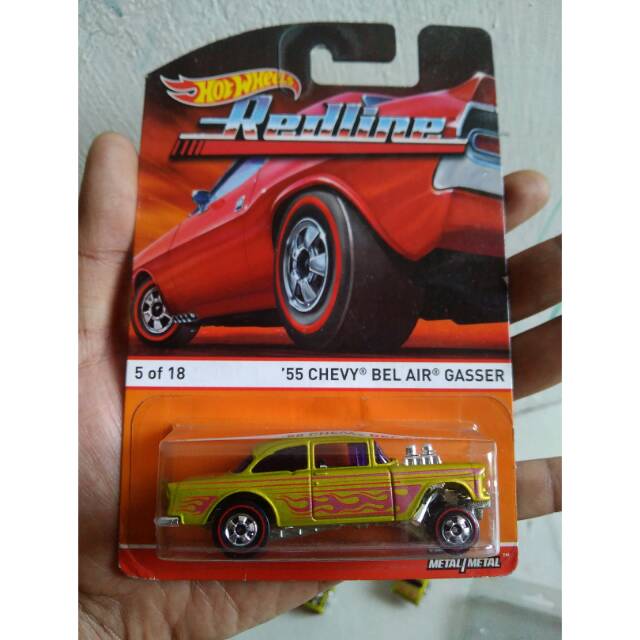 Hot Wheels Chevy Bel air Gasser Redline