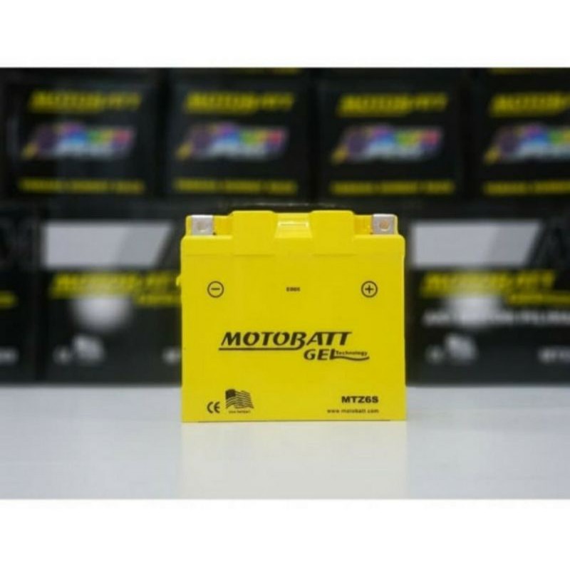 Aki Motor Motobatt MTZ6S Original untuk Motor Satria FU