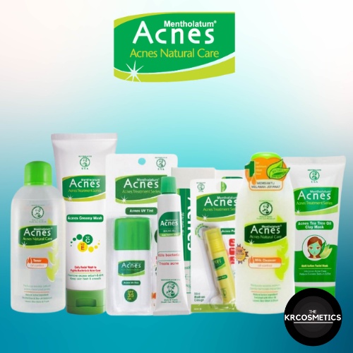 ACNES Natural Care Acne Treatment Series perawatan wajah ber jerawat