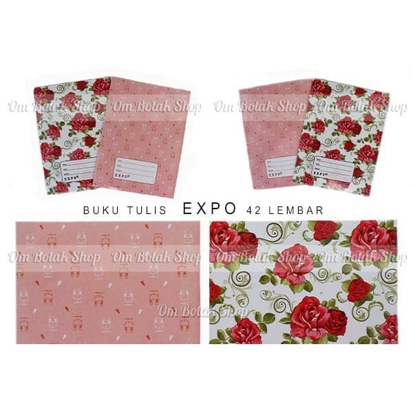 

nn PROMO Buku Tulis Expo 42 lembar Locomotif Murah Sekolah SD SMP SMA Ca