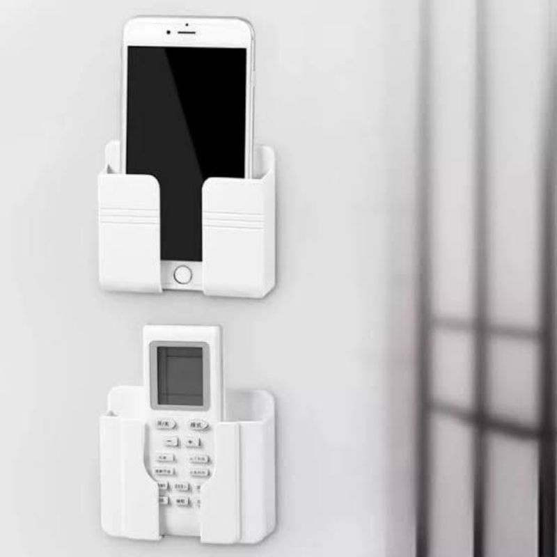 PENYANGGA HP DAN REMOT TEMPEL DINDINg