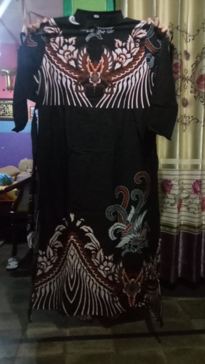 Batik Couple Keluarga Sania Ruffle Ori Ndoro Jowi Dnt