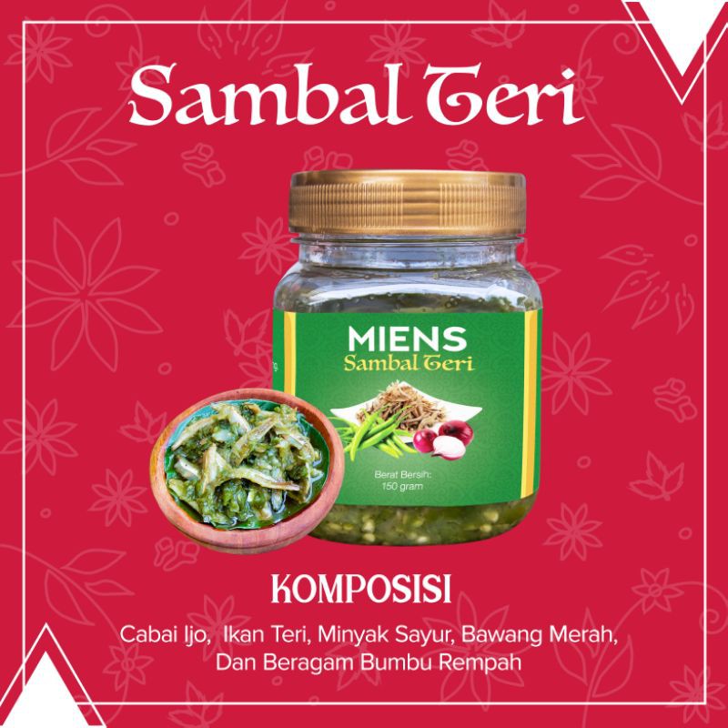 

Sambal Miens sambal Teri