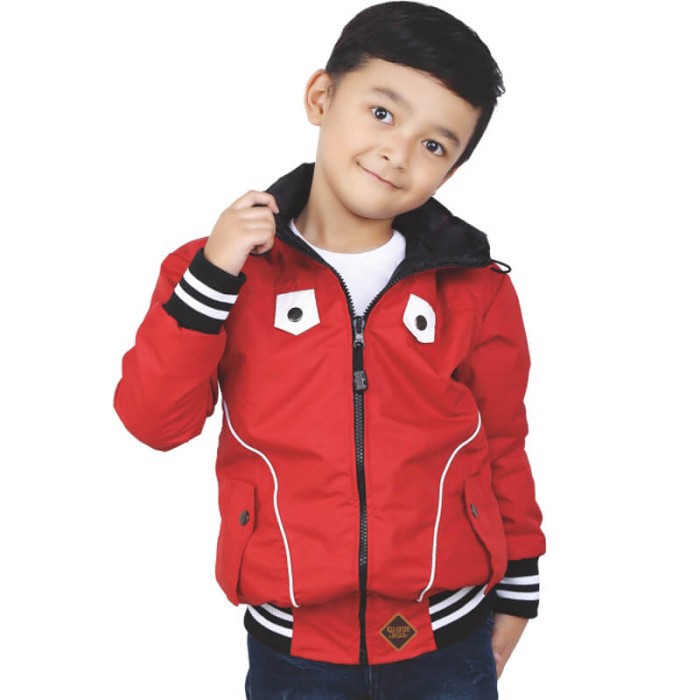 Penawaranspesial Jaket Outdoor Waterproof Anak Laki Catenzo CDG144 - CDG 126, 6 Limited