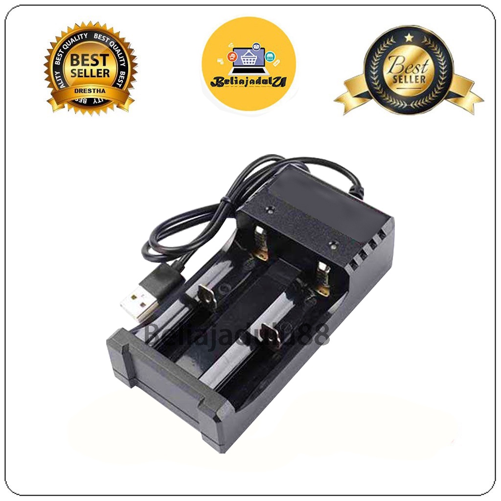 Beliajadulu88 Charger Baterai 1 slot dan 2 Slot Universal 1.2V jin long