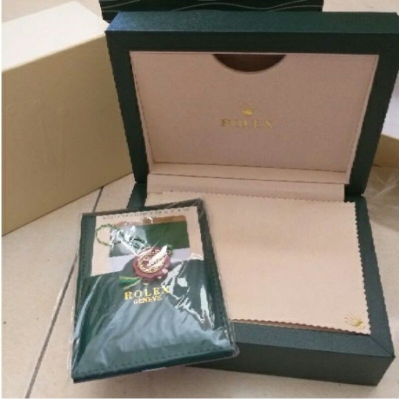 BOX JAM ROLEX ORIGINAL KOMPLIT PAPPER BAG