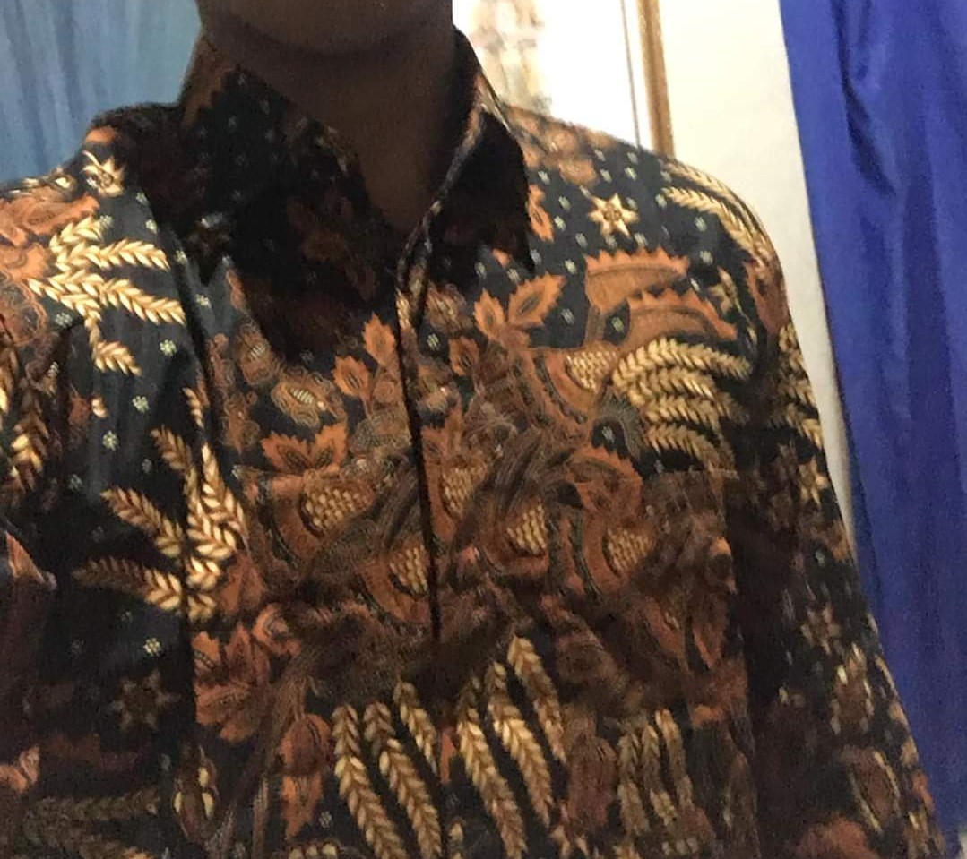 Batik Pria Lengan Panjang Kemeja Batik Pria Size M L Xl Xxl Batik Kemeja Batik Lengan Panjang Jateng