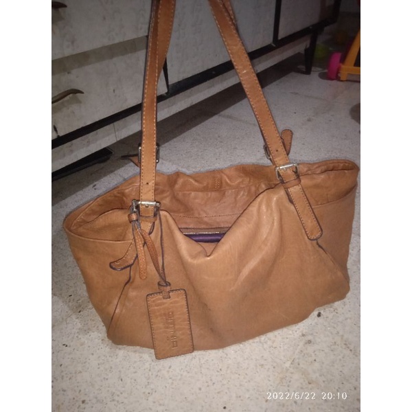 Tas kulit asli Omnia preloved