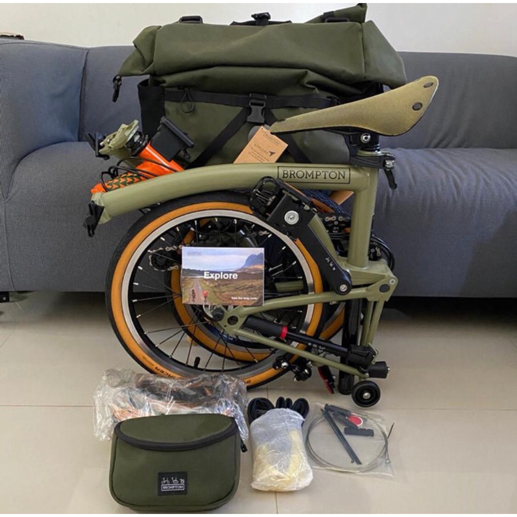 SEPEDA LIPAT BROMPTON M6E EXPLORE BRAND NEW