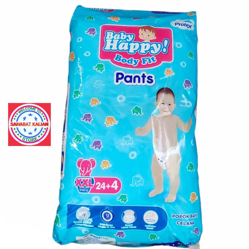 BABY HAPPY PANTS XXL24+4 PCS