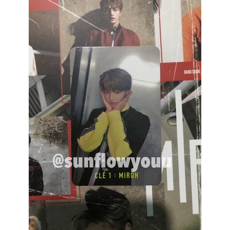 STRAYKIDS HYUNJIN PHOTOCARD [CLE 1: MIROH]