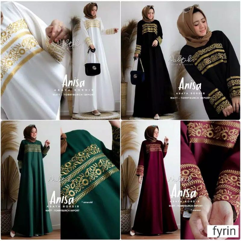 anisa abaya bordier
