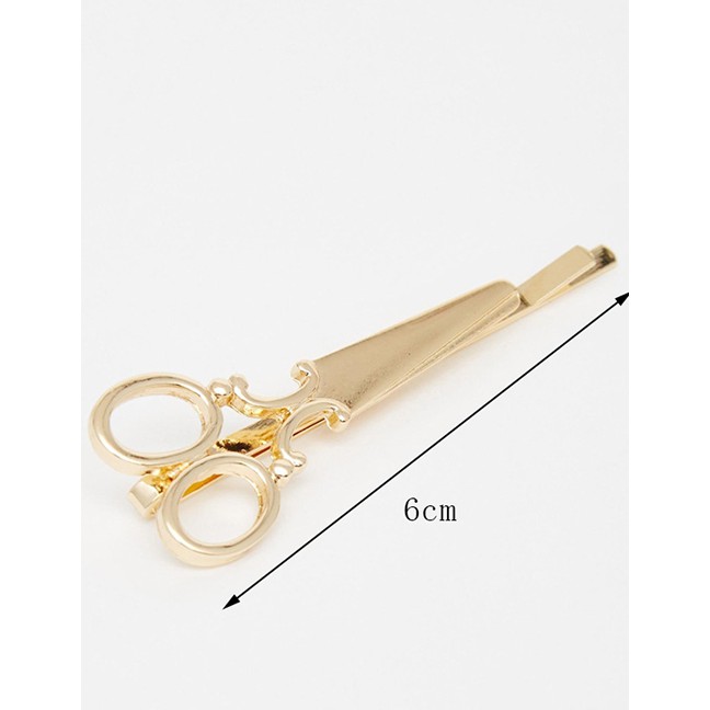 LRC Jepit Rambut Fashion Alloy Scissors F4260X