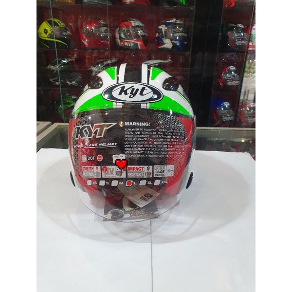 Helm KYT DJ Maru SE World GP kd.204