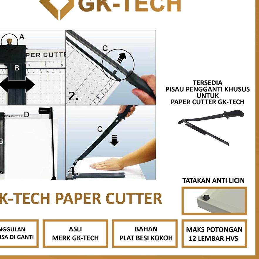 

Kekinian - Paper Cutter A4 Alat Potong Kertas Pemotong Kertas