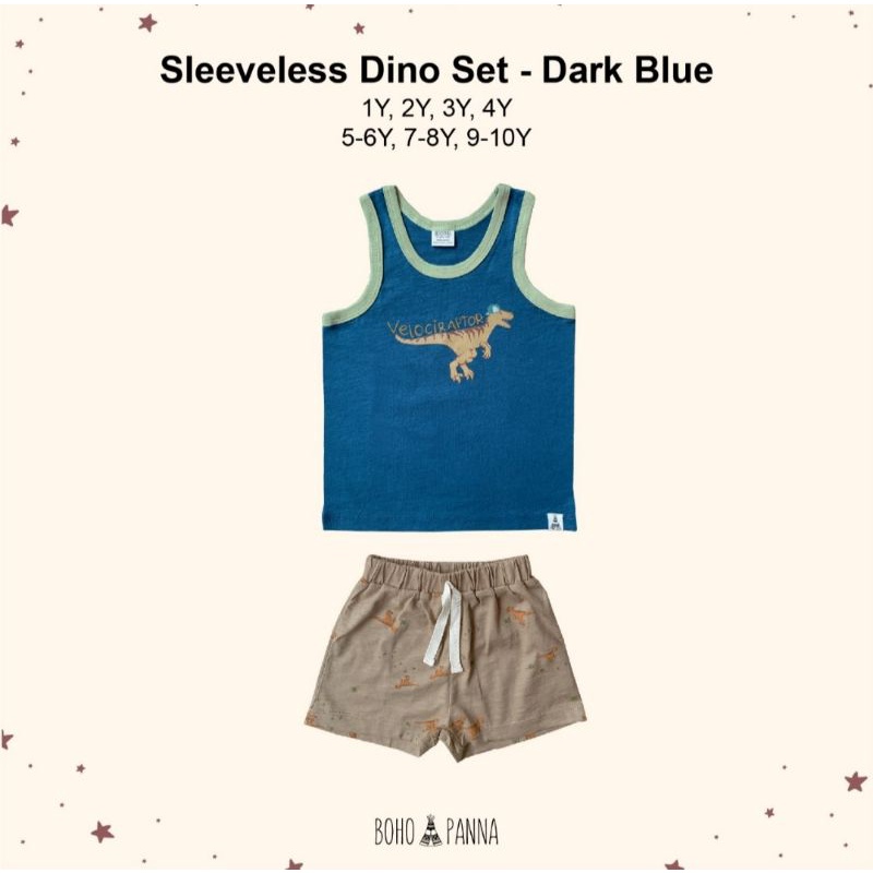 Sleeveless Dino Set