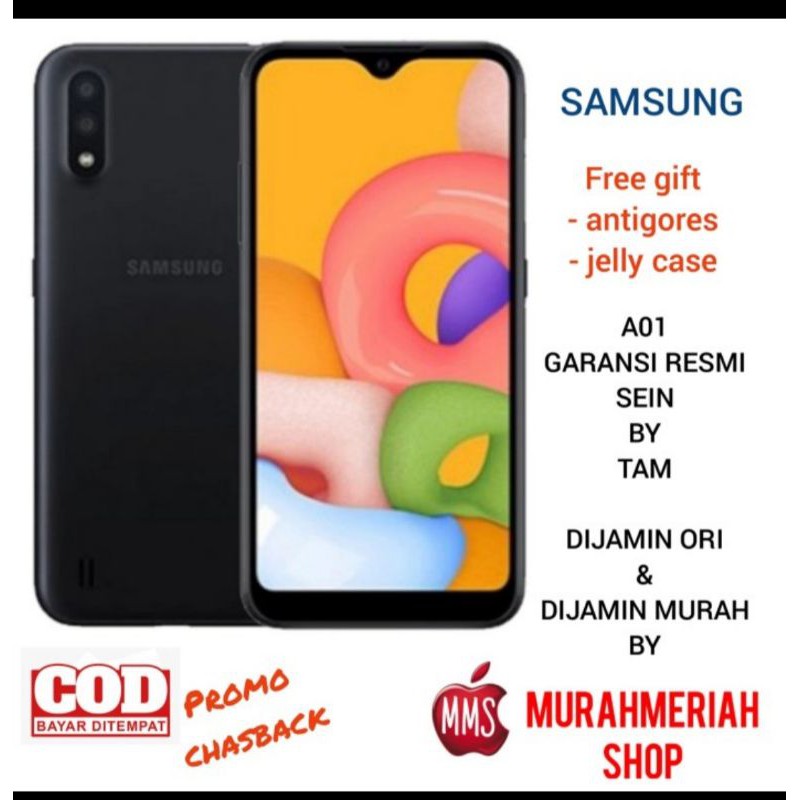 SAMSUNG A01 2/16GB GARANSI RESMI SEIN