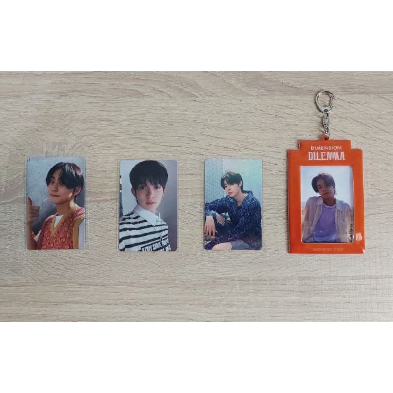 PC PHOTOCARD ENHYPEN JUNGWOON ALBUM ONLY CHARYBDIS HEESEUNG BORDER CARNIVAL HYPE SUNGHOON HOLO JAKE 