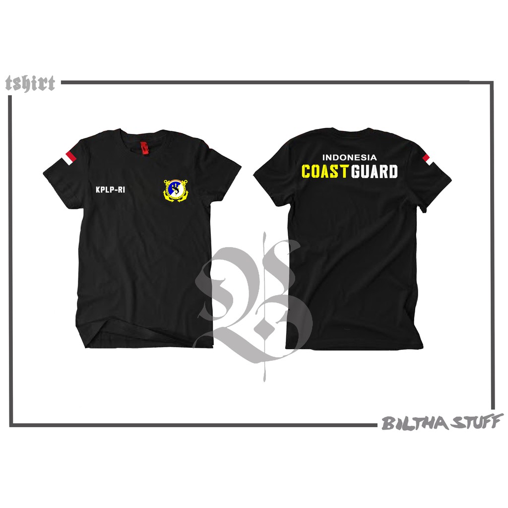 TSHIRT - KAOS " BAJU KPLP - INDONESIAN COASTGUARD "