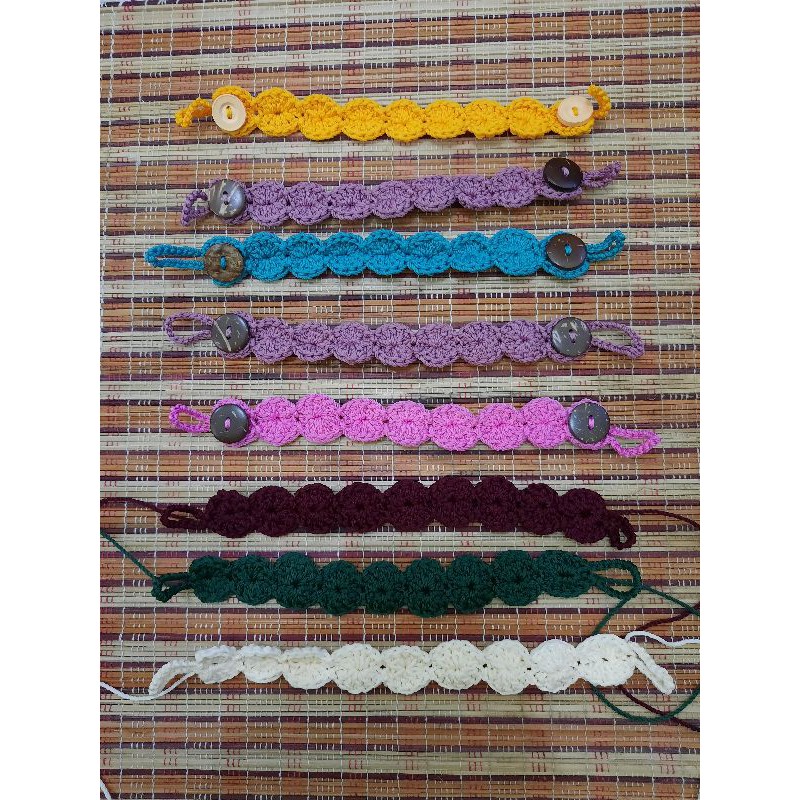 konektor masker rajut/penghubung tali masker