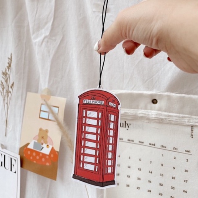 SYSCENT AIR FRESHENER (Parfum Mobil / Pengharum Ruangan) Telephone Box