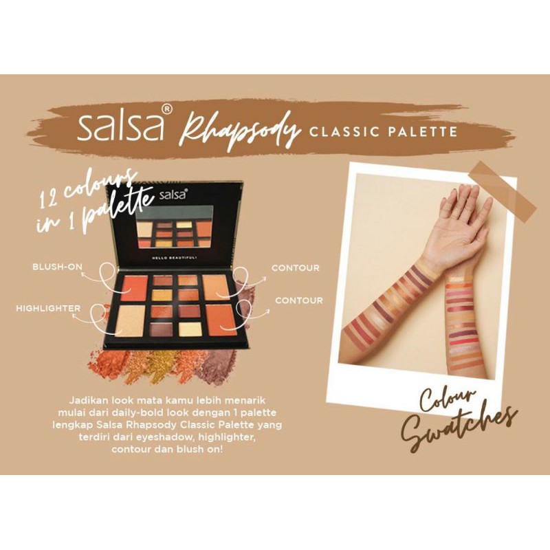 Salsa Rhapsody Eyeshadow Face Palette