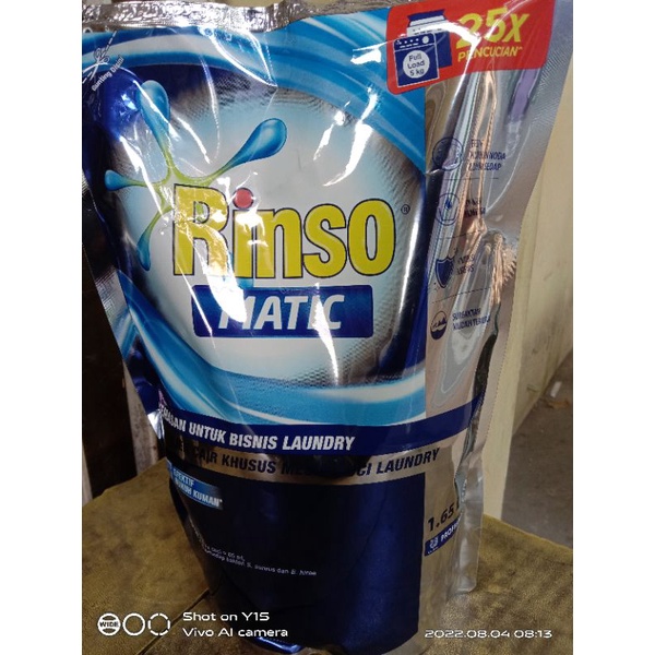 RINSO MATIC CAIR 1,65 liter