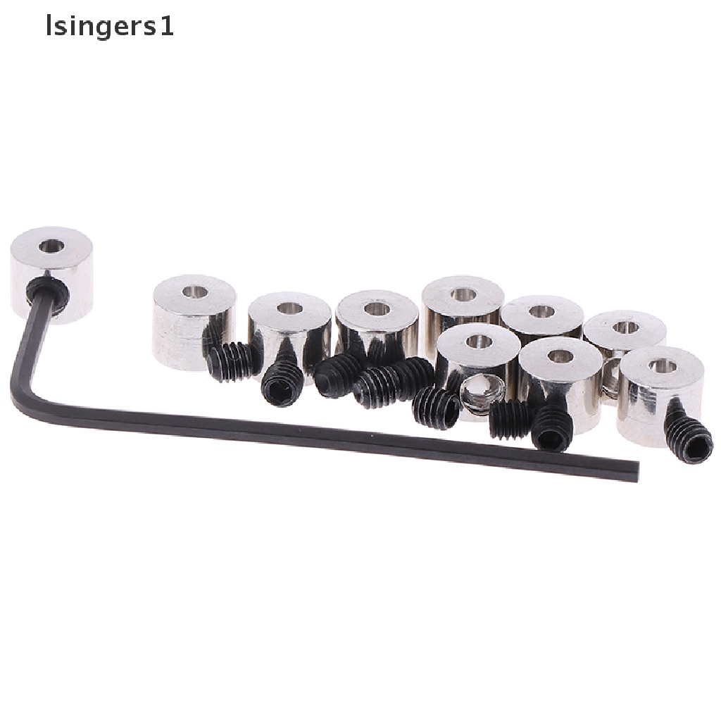 (lsingers1) 10pcs / Set Pin holder Kunci Pas Bahan Kuningan Panjang 7mm