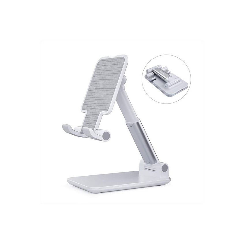 Holder Meja Folding Desktop Phone Stand Standing handphone Dan Tablet