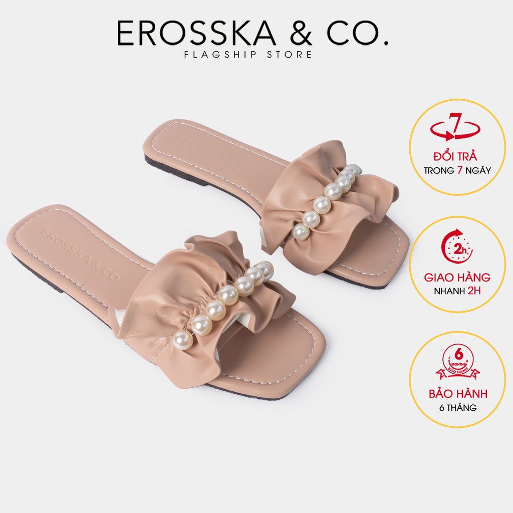 Sandal Teplek/Flatshoes Wanita Kerut mutiara