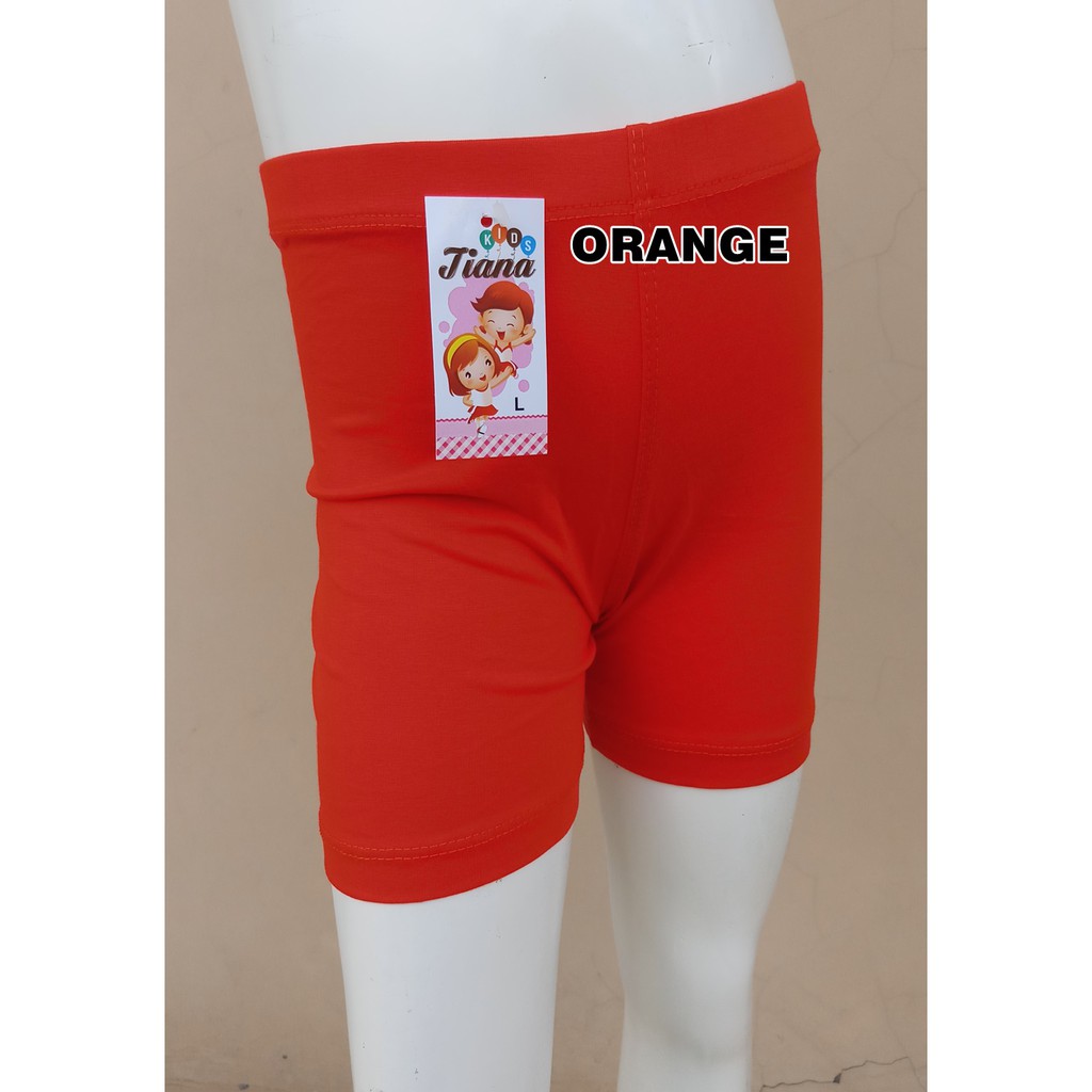 Short Pants Anak KATUN / Celana Dalaman Rok Anak (Ada ukuran)