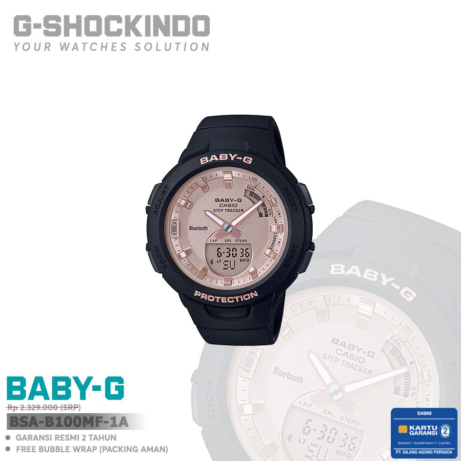 Casio Baby-G BSA-B100MF-1A / BSA-B100MF-1ADR Original