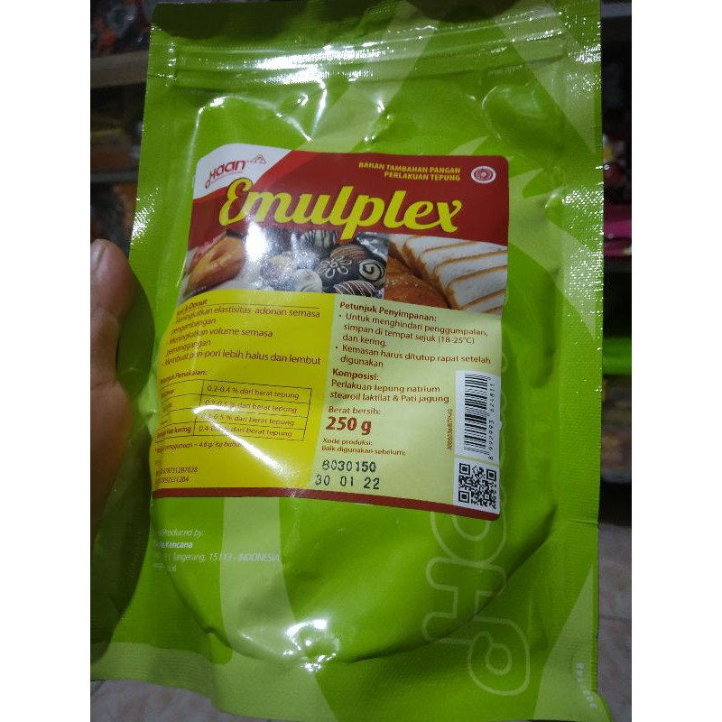 

Haan emulplex 250 grm (perenyah kue)