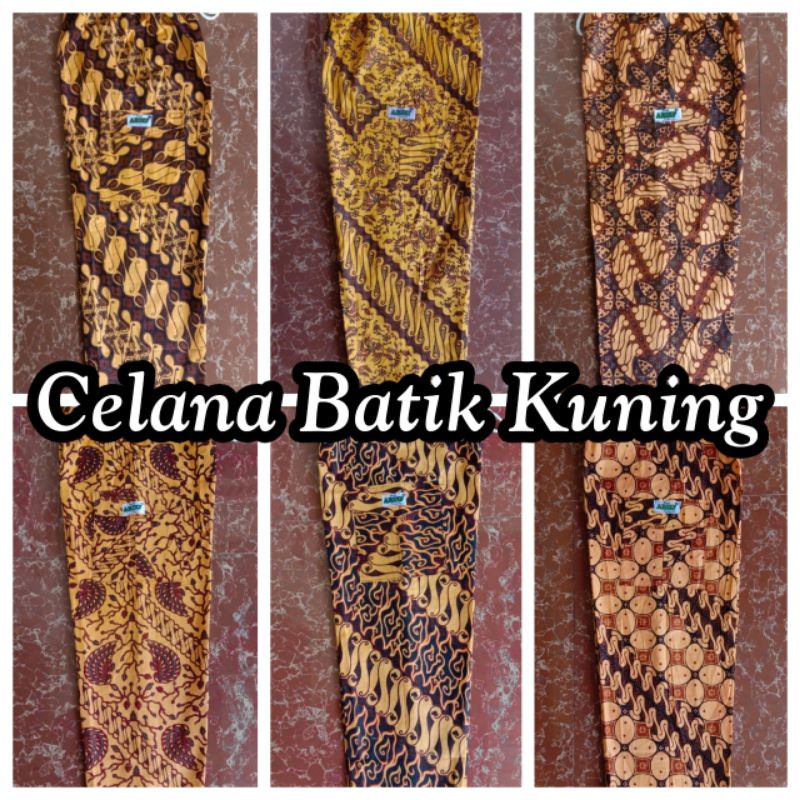 Celana Batik Panjang Ukuran Standar/Celana Boim/Celana Murah/Celana Betawi/Celana Batik Pekalongan/COD