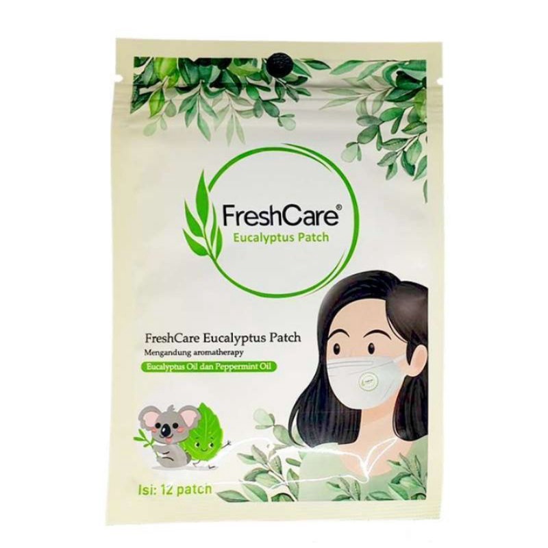 FRESHCARE eucalplyptus patch freshcare stiker masker isi 12 patch
