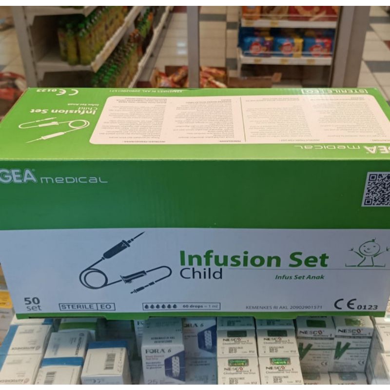 Selang Infus Set Anak / Infusion Set Child Gea