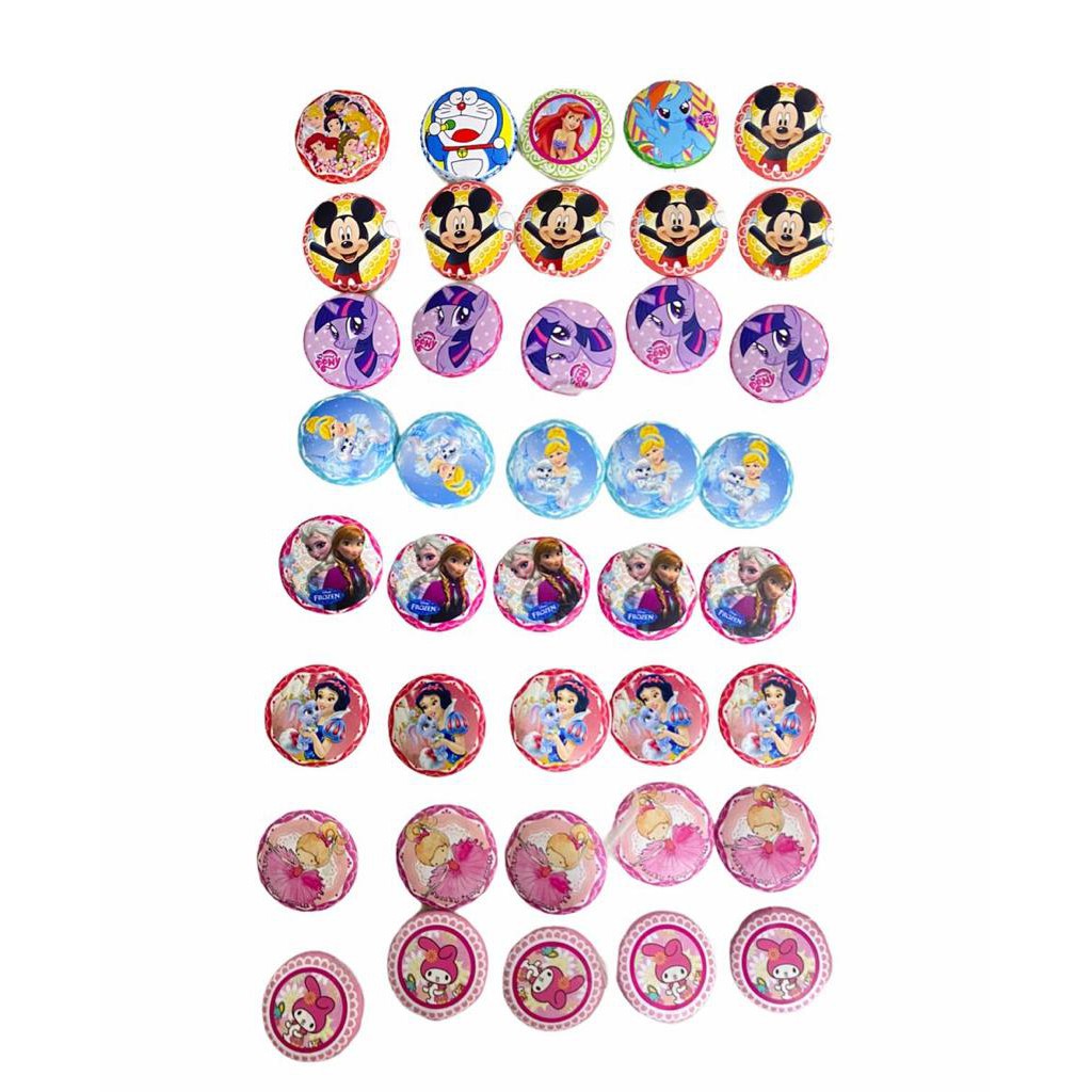 BUTTON TUTUP BOTOL MOTIF UNTUK HIASAN RAMBUT DAN LAIN LAIN