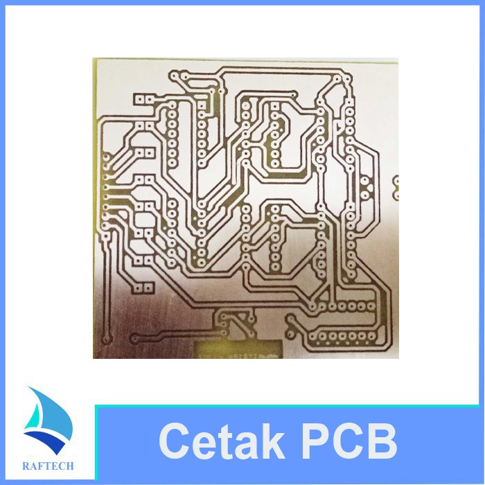 Cetak PCB Polos Single Layer PCB Tanpa Masking Tanpa Silkscreen