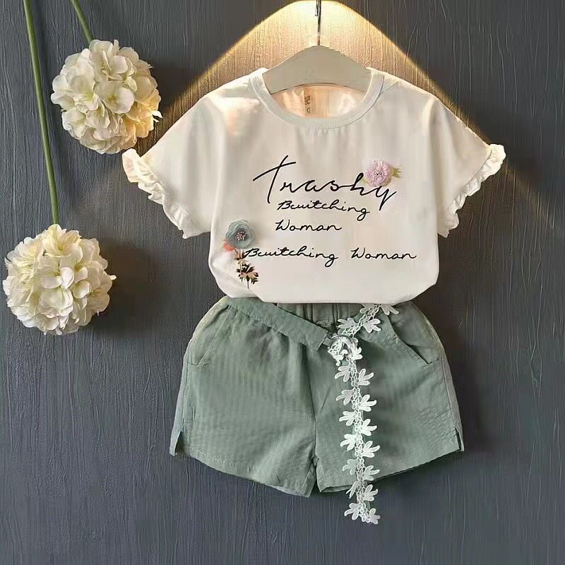 BARU! LIA011 - Setelan Korea 0-4 tahun Bayi Anak Perempuan Fashion Casual Baju Pesta Pergi Jalan