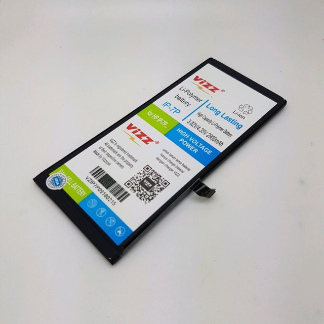 Baterai vizz handphone iphone 7plus ip7plus ip 7plus batre battery double power ic original
