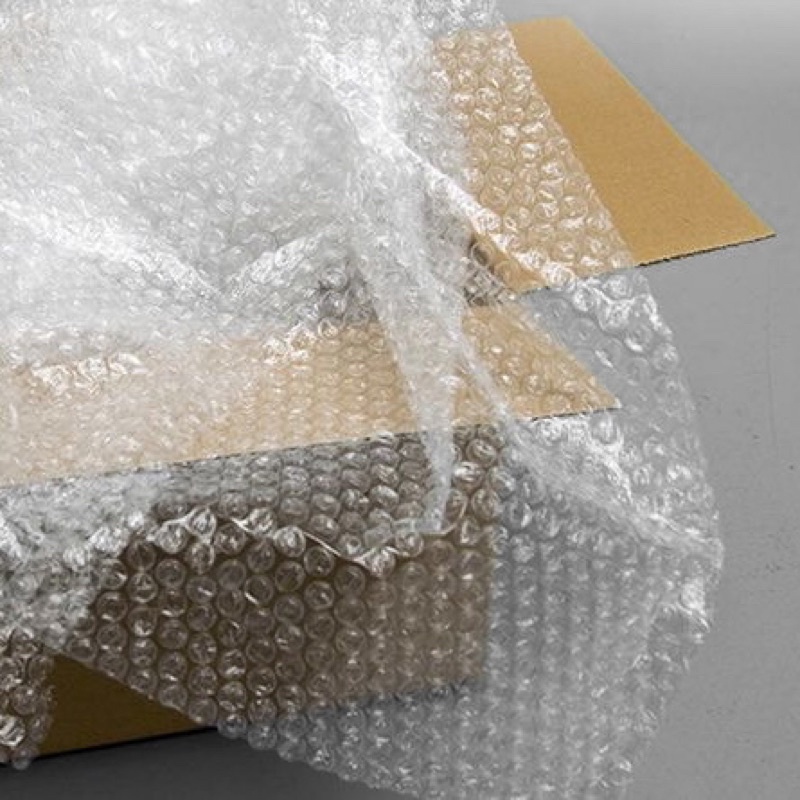 

Extra packing: bubble wrap