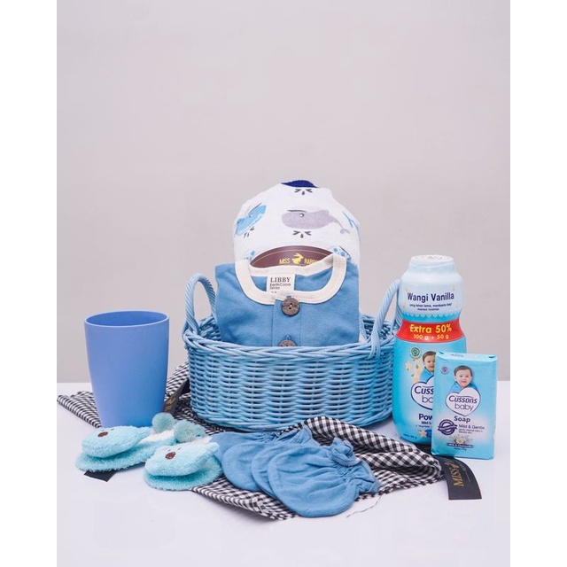 HAMPERS BAYI NEWBORN GIFT SET KADO LAHIRAN BAYI LAKI-LAKI &amp; PEREMPUAN