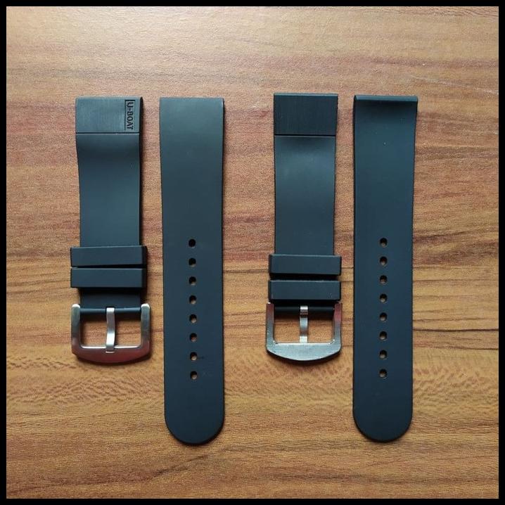 Strap Tali Jam Tangan Uboat Strap U Boat Strap U-Boat Rubber 24Mm