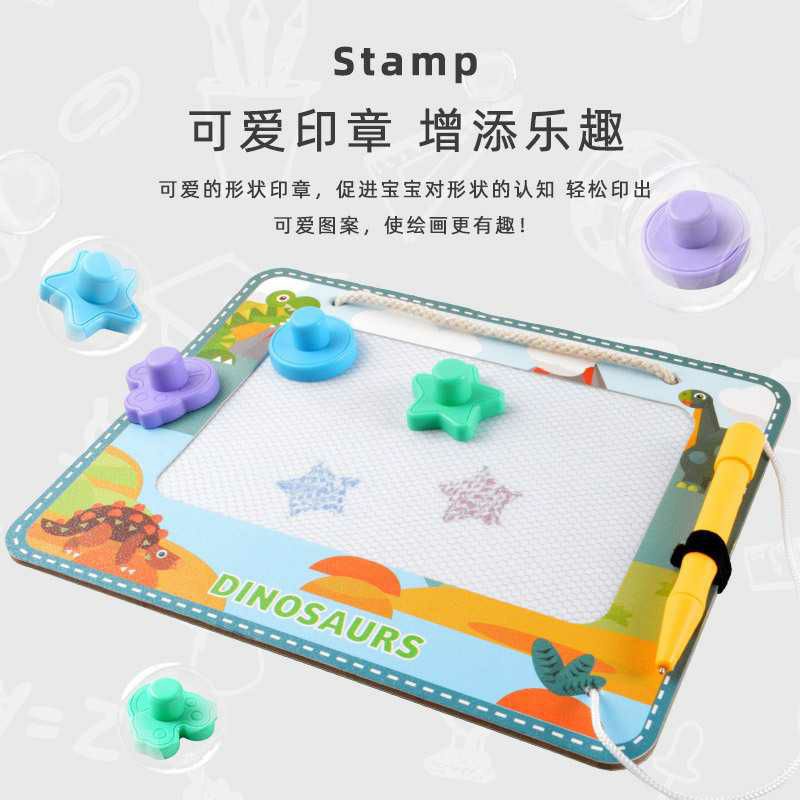 RoundCup Papan Gambar Anak Magnetic Drawing Writing Board